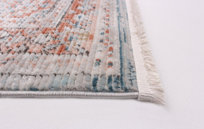Carpette Leandra cuivrée/bleue 3 pi 11 po x 5 pi 11 po