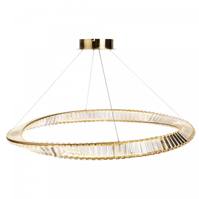 Luminaire suspendu Stella laiton brossé à DEL de 60 W