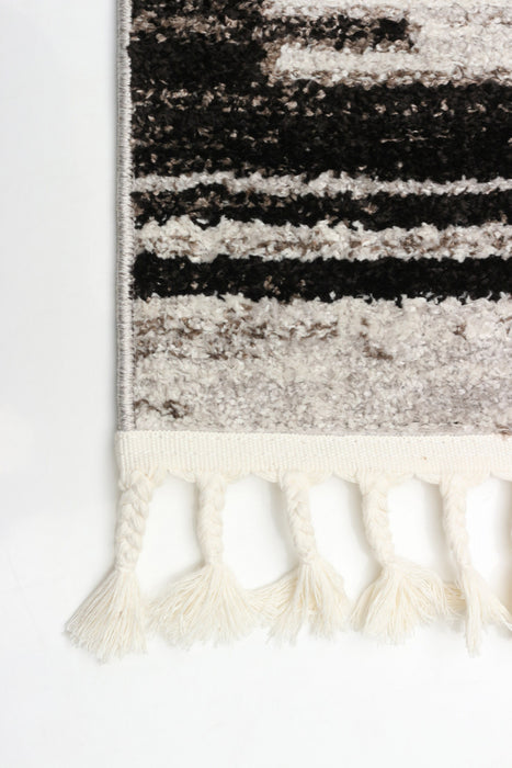  Carpette Vera Harmony noire - 5 pi 2 po x 7 pi 5 po