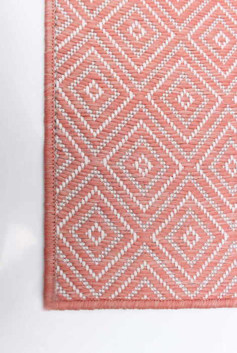 Carpette Neisha Diamond corail 5 pi 3 po x 7 pi 3 po