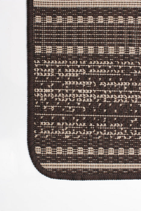 Carpette Wileen chocolat - 2 pi 2 po x 3 pi 11 po