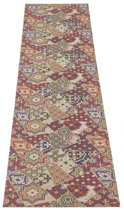 Carpette Bellezza rougevert 2 pi 2 po x 24 pi 0 po