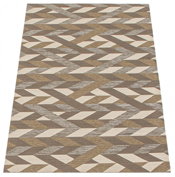 Carpette Bellezza brun foncé 2 pi 2 po x 4 pi 0 po