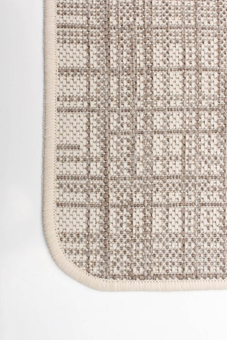 Carpette Panthea ivoire - 4 pi 4 po x 6 pi 5 po