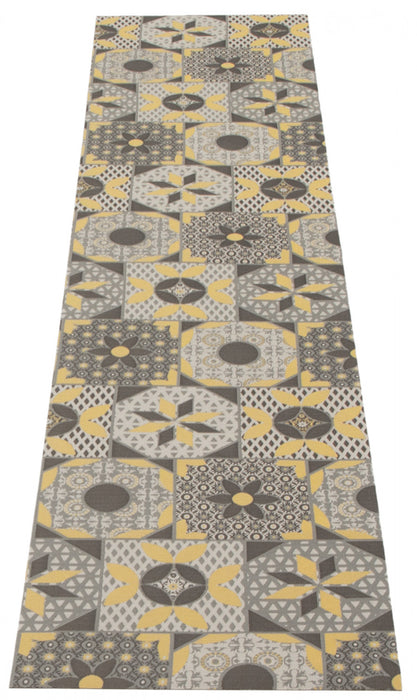 Carpette Bellezza grise 2 pi 2 po x 8 pi 0 po