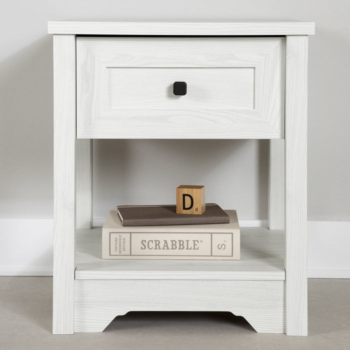Table de nuit Hazen - pin blanc