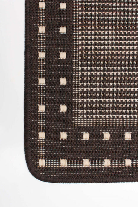 Carpette Clementine chocolat - 2 pi 2 po x 6 pi 7 po