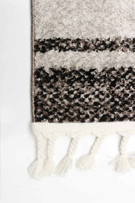  Carpette Vera Earth taupenoire - 7 pi 10 po x 10 pi 5 po