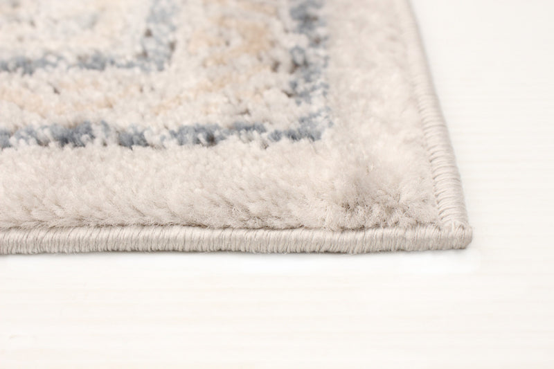 Carpette Octavian Bijar ivoire - 6 pi 7 pox 9 pi 6 po