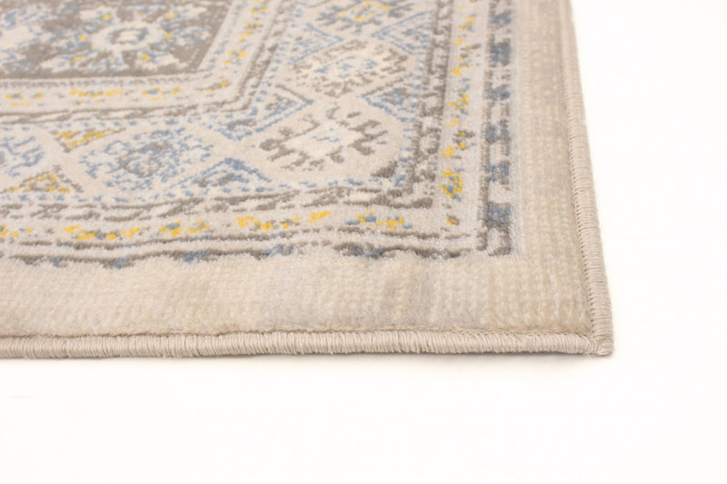 Carpette Sabra bleu - 2 pi 7 pox 8 pi 0 po