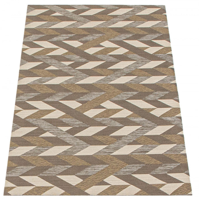 Carpette Bellezza brun foncé 2 pi 2 po x 6 pi 0 po