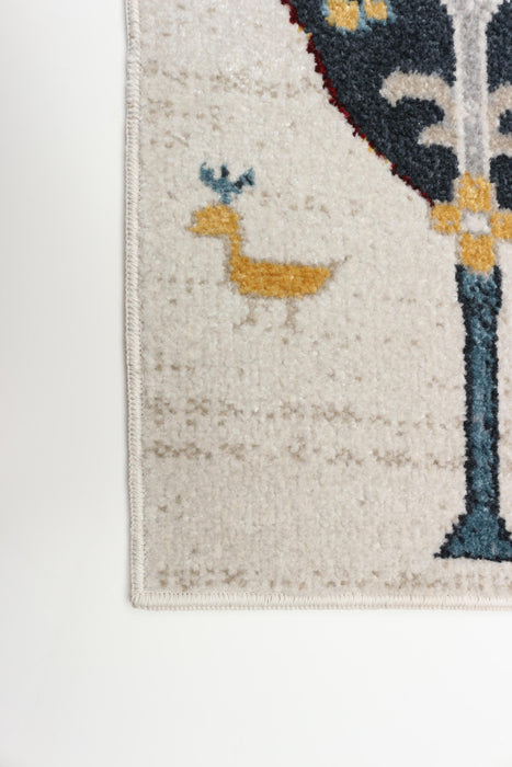 Carpette Pine ivoire lavable à la machine - 8 pi 0 po x 10 pi 0 po