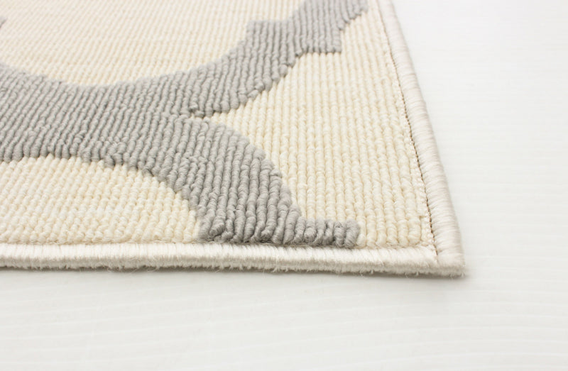 Carpette Sophie gris clair - 2 pi 8 po x 4 pi 11 po