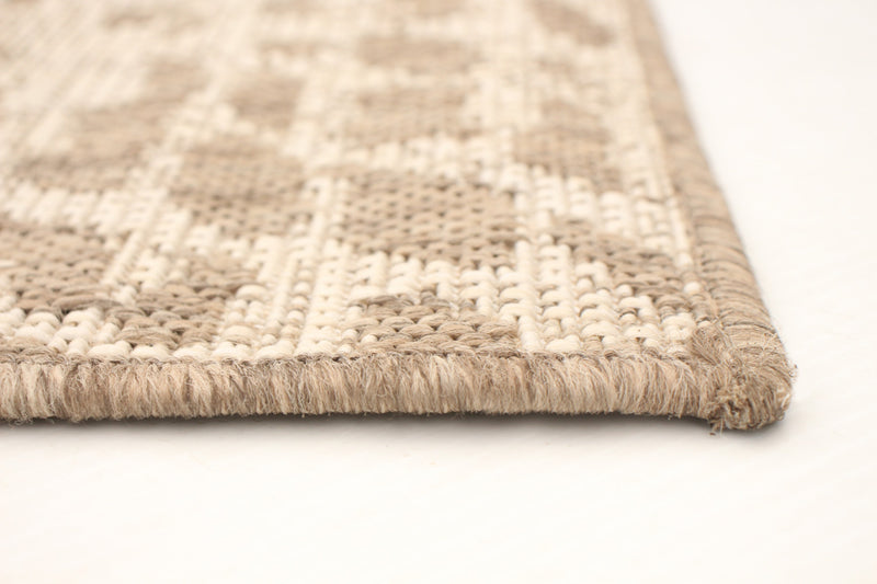 Carpette Sadie Safari Taupe-Champagne - 5 pi 3 pox 7 pi 7 po