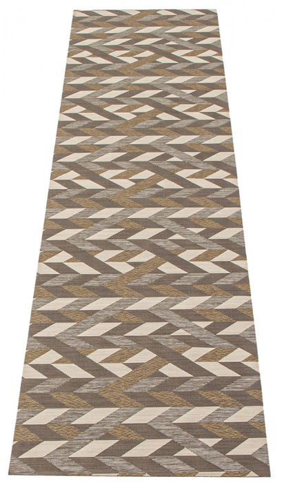 Carpette Bellezza brun foncé 2 pi 2 po x 12 pi 0 po