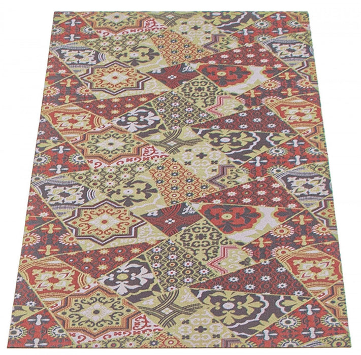 Carpette Bellezza rougevert - 2 pi 2 po x 6 pi 0 po