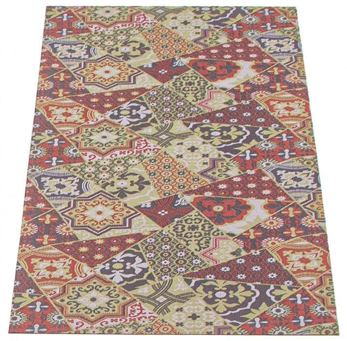 Carpette Bellezza rougevert 2 pi 2 po x 4 pi 0 po