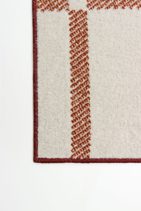 Carpette Roma cuivre lavable à la machine - 5 pi 0 po x 7 pi 0 po