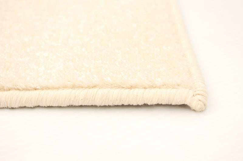 Carpette Faith crème-couleur pétrole - 7 pi 10 pox 10 pi 2 po