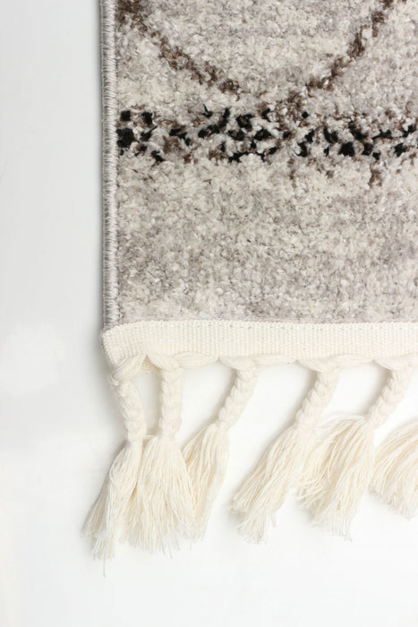  Carpette Vera Aztec ivoiregrise - 5 pi 2 po x 7 pi 5 po