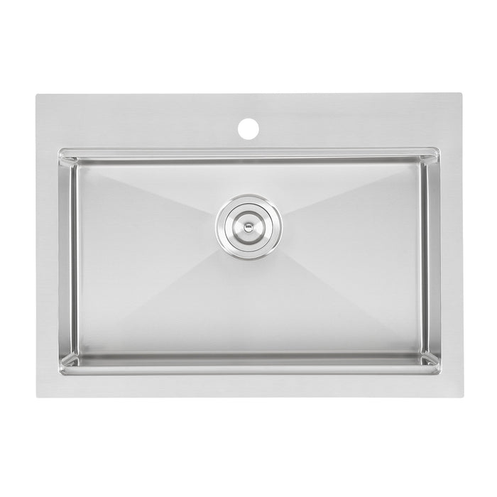 Évier de cuisine poste de travail encastré Ancona de 28 po - AN-3127