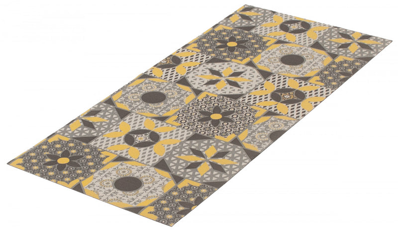 Carpette Bellezza grise 2 pi 2 po x 6 pi 0 po - Ensemble de 2