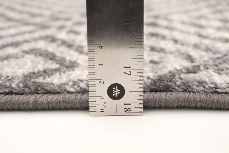 Carpette Electra anthracite - 3 pi 11 pox 5 pi 7 po