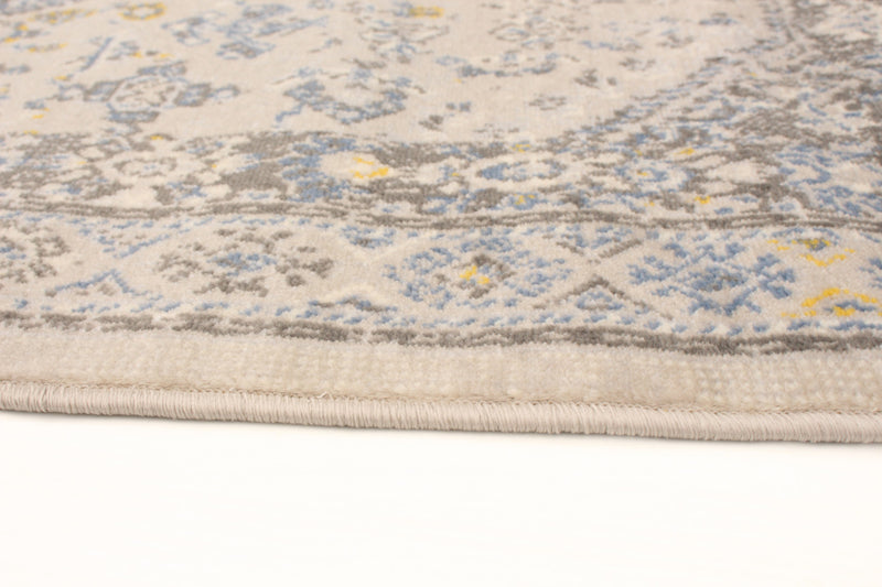 Carpette Sabra bleu - 2 pi 7 pox 8 pi 0 po
