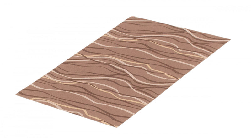 Carpette Bellezza brune 2 pi 2 po x 3 pi 0 po - Ensemble de 2