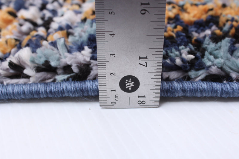 Carpette Paloma Marble bleue - 8 pi 0 po x 10 pi 0 po