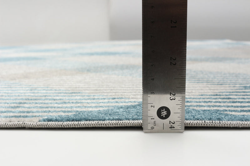 Carpette Kors grise lavable à la machine - 8 pi 0 po x 10 pi 0 po