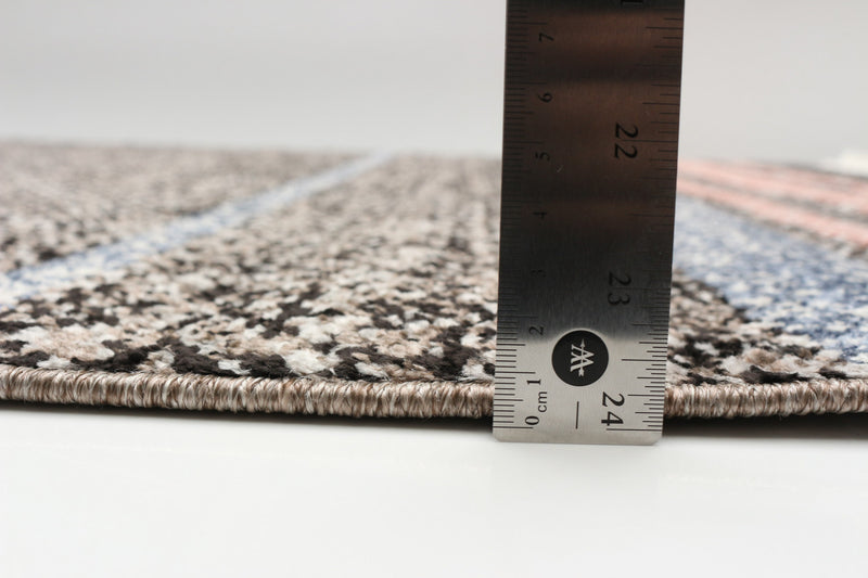  Carpette Vera Earth taupeivoire - 5 pi 2 po x 7 pi 5 po