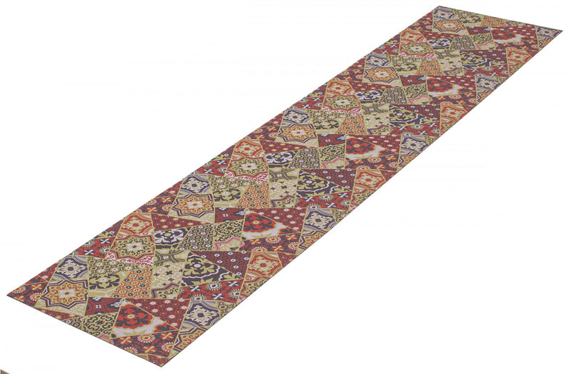Carpette Bellezza rougevert - 2 pi 2 po x 8 pi 0 po