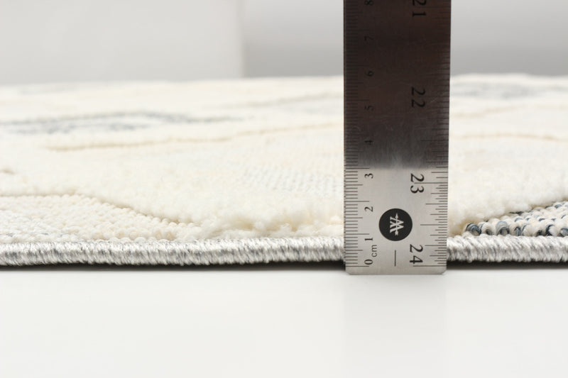 Carpette Alaqua ivoire - 6 pi 7 po x 9 pi 6 po