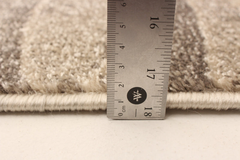 Carpette Arusha ivoiregris 6 pi 7 po x 9 pi 6 po