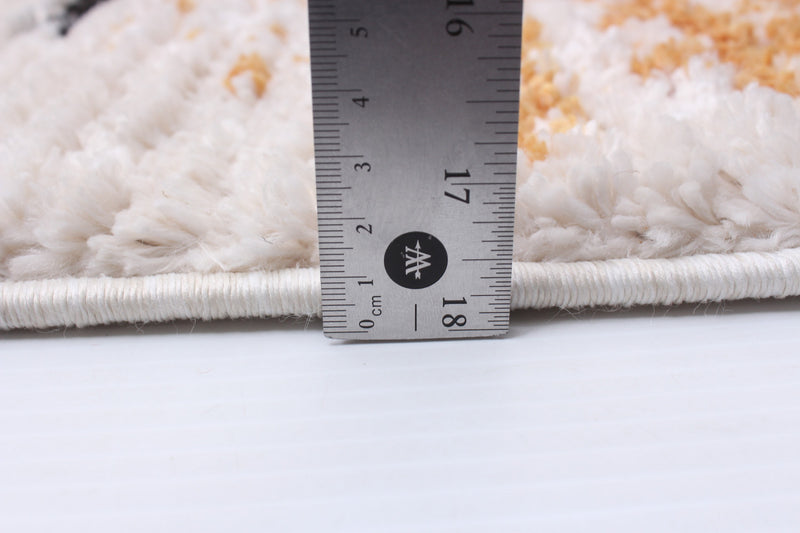 Carpette Paloma Kashkuli blanche - 3 pi 11 po x 5 pi 11 po