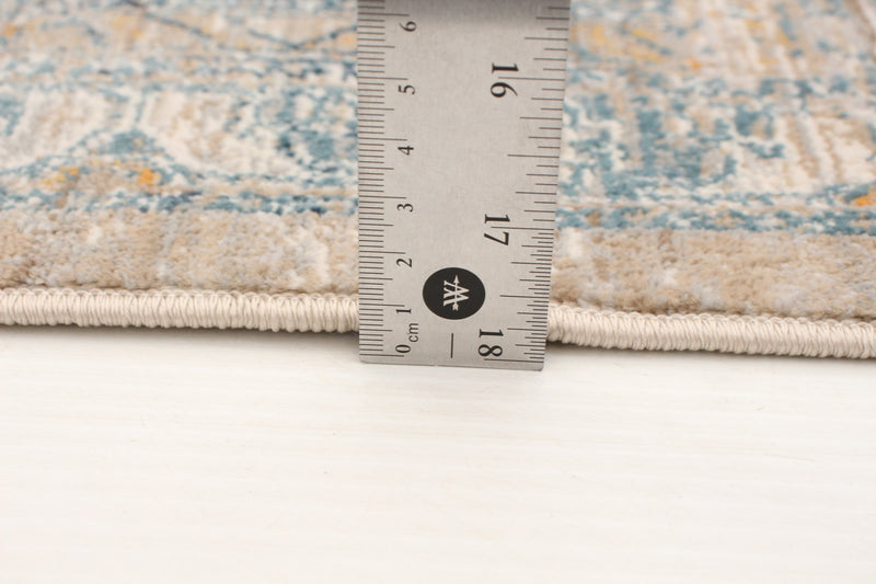 Carpette Baina Heriz beige-gris - 6 pi 7 pox 9 pi 10 po