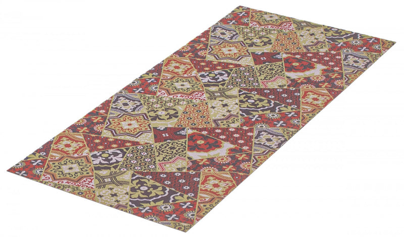 Carpette Bellezza rouge 2 pi 2 po x 6 pi 0 po - Ensemble de 2