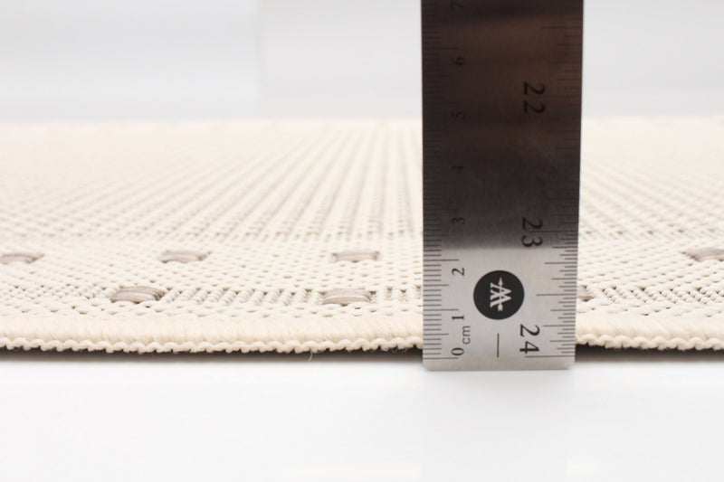 Carpette Clementine ivoire - 2 pi 2 po x 6 pi 7 po