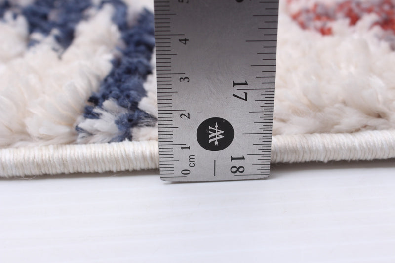 Carpette Paloma Quashqai blanche - 3 pi 11 po x 5 pi 11 po