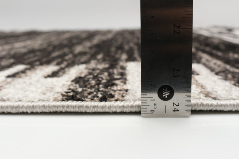  Carpette Vera Harmony noire - 7 pi 10 po x 10 pi 5 po