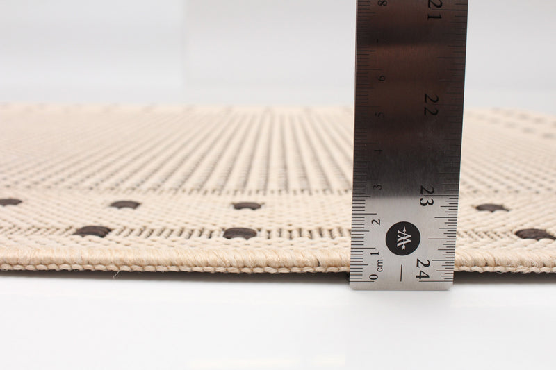 Carpette Clementine crème - 2 pi 2 po x 6 pi 7 po