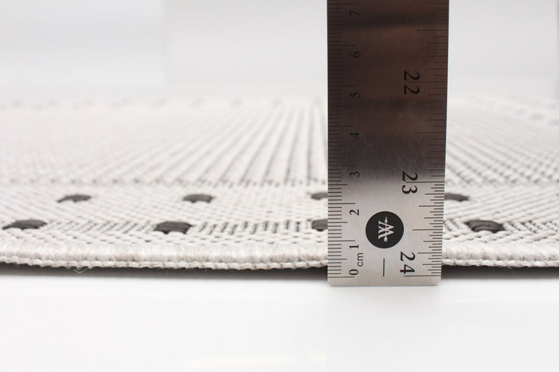 Carpette Clementine grise - 2 pi 2 po x 6 pi 7 po