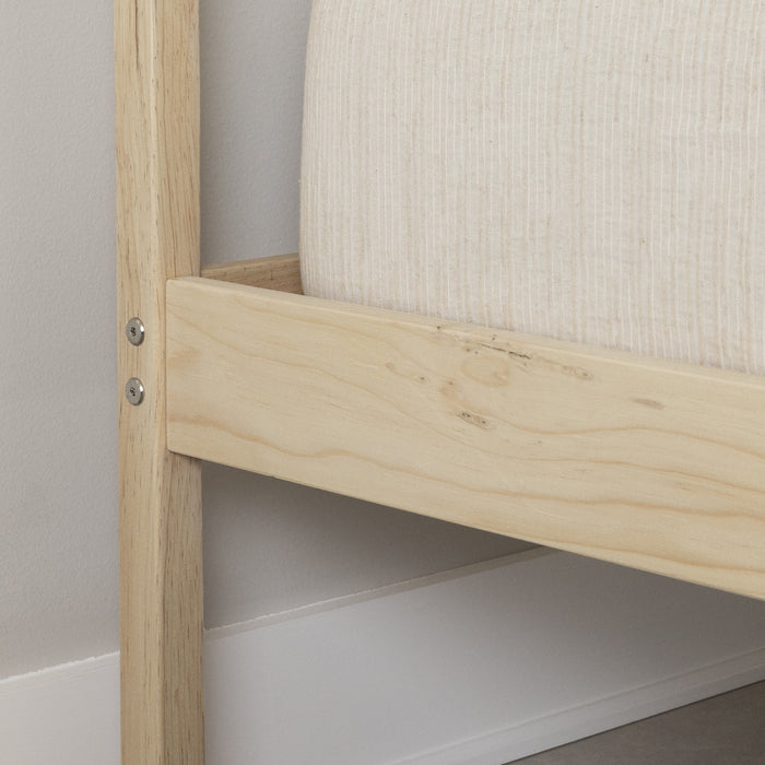 Lit double Sweedi - bois naturel 