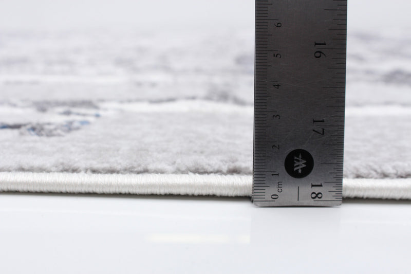 Carpette Jewel grise - 3 pi 11 po x 5 pi 7 po