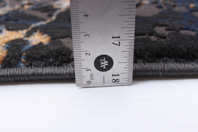 Carpette Marble noire - 8 pi 0 po x 10 pi 0 po