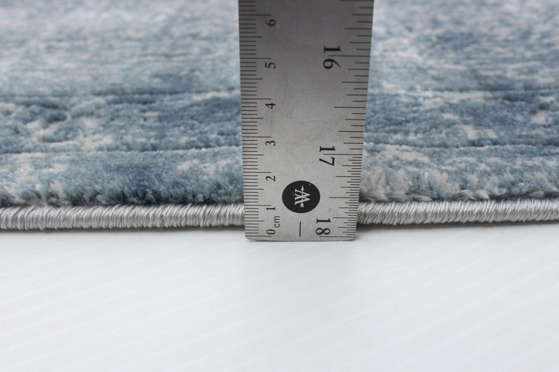 Carpette Dayna bleue - 3 pi 11 po x 5 pi 11 po