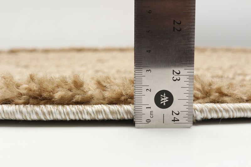 Carpette Blaine taupe - 8 pi 0 po x 8 pi 0 po