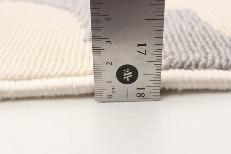  Carpette Sophie gris clair - 6 pi 7 po x 9 pi 6 po