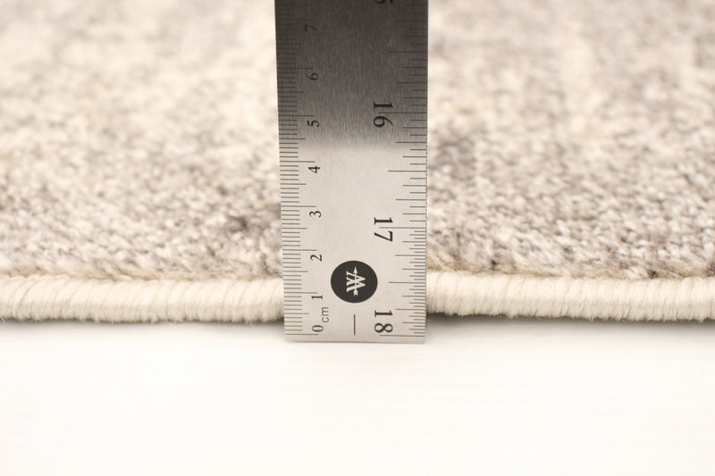Carpette Raja ivoire-verte - 5 pi 3 pox 7 pi 3 po